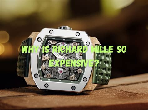 how much is richard mille net worth|richard mille why so expensive.